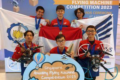 Luar Biasa! Tim Robot Terbang Bayucaraka ITS Sabet 3 Gelar Juara di SAFMC
