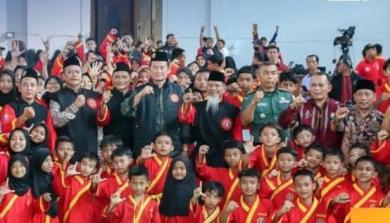 Bupati Lamongan Resmi Buka Kejurda Pencak Silat Tapak Suci