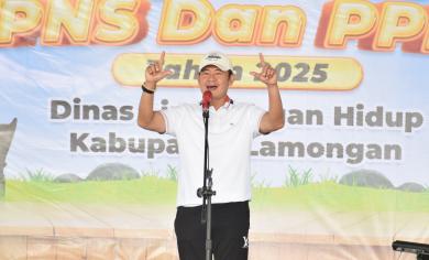 Ajak ASN DLH Yang Baru Diangkat Tingkatkan Loyalitas dan Dedikasi