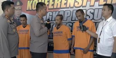 Polresta Sidoarjo Tangkap 4 Sindikat Penggelapan Mobil Rental, 1 Masih Buron