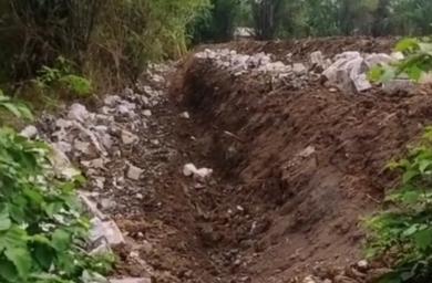 Ada Tembok Saluran Irigasi Ambruk, Metode Pelaksanaannya Asal-asalan ?