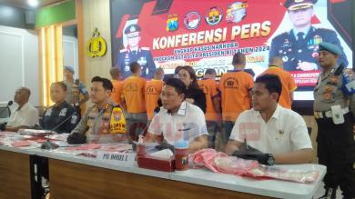 Akhir Tahun 2024, Polres Lamongan Panen Tangkapan Kasus Narkoba