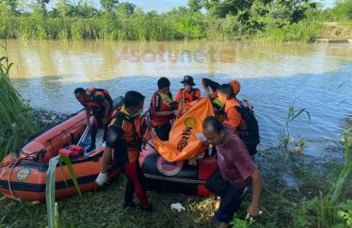 Kabar Duka ! Korban Hanyut di Sungai Tanjung Ditemukan Tidak Bernyawa